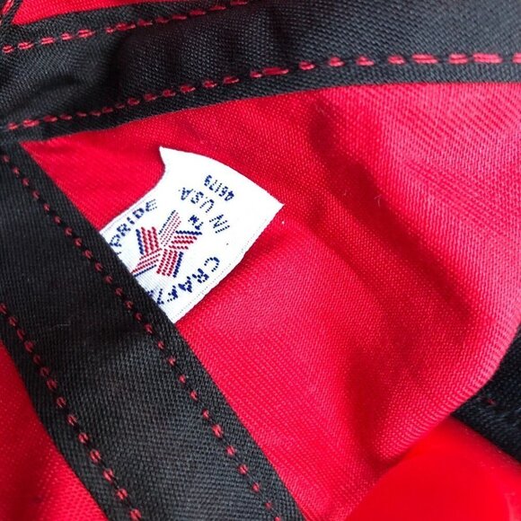 Vintage COMPETITION WHEEL OF FORTUNE Snapback Hat Men's Red Cap USA - Picture 7 of 7